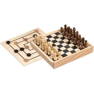 Philos 3094 - Schach-Mühle-Kombination, Mini, Reisespiel