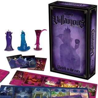 Ravensburger Disney Villainous: Wicked to The Core Strategy Board Game for Age 10 & Up - Stand-Alone & Expansion to The 2019 Toty Game of The Year Award Winner