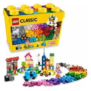 LEGO Classic 10698 Große Bausteine-Box, ab 4 bis 99 Jahre, 790 Teile