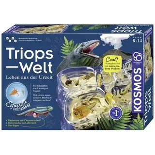 Kosmos 633073 Triops-Welt Triops züchten & Natur Experimentier-Set ab 8 Jahre