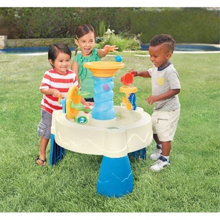Little Tikes Spiralin' Seas Wassertisch - Gartenspiel - Fördert aktives und fantasievollen Spielen - Inklusive 5 Bälle und 1 Becher - Für Kleinkinder von 24 Monaten bis 6+ Jahren