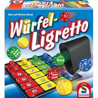 Schmidt Spiele 49611 - Würfel-Ligretto (Neu differenzbesteuert)