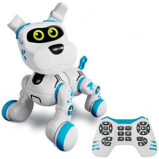Xtrem Bots - Bobby | Roboter Hund | Roboter Kinder | Elektronische Roboter Ab 5 Jahren | Spielzeug Roboter Programmierbarer Roboter | Spielzeug Für Kinder Ab 5 6 7 8 Jahren | Roboter Ferngesteuert