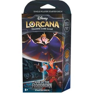 Ravensburger Disney Lorcana - Rise of the Floodborn: Starter Decks (Amber / Sapphire) (Englisch)