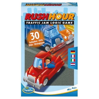 Thinkfun® Spiel ThinkFun Mitbringspiel Logikspiel Rush Hour 76439