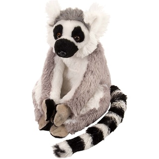 Wild Republic 10862 Republic 10880 Plüsch Lemur Katta, Cuddlekins Kuscheltier, Plüschtier, 20 cm