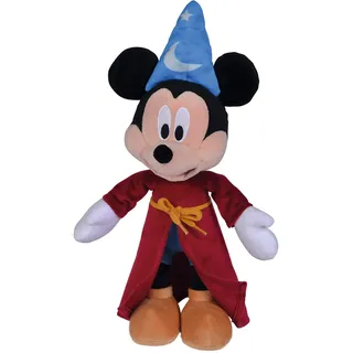 Simba Disney Peluche Topolino, 6315870222, 25, + 0 MESI Mickey Micky Maus Fantasia 25 cm, Mehrfarbig, cm 26