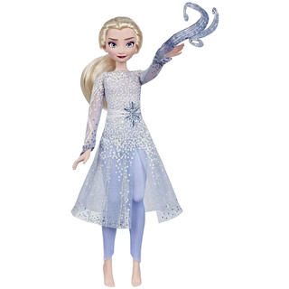 Hasbro E8569EU4 Disney Die Eiskönigin Elsas magische Enthüllung, Puppe mit Lichtern und Geräuschen, inspiriert durch Disneys Die Eiskönigin 2