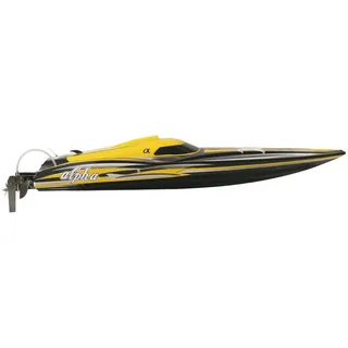 Amewi RC-Boot Amewi Speed Rennboot ALPHA 1060mm 4-6S yellow "ALPHA Flame Scheme"