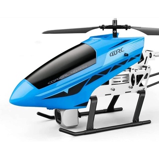 WOLWES RC-Flugzeug, 28 Zoll großer ferngesteuerter Hubschrauber mit Kamera, sturzsichere RC-Drohne aus Legierung, 2,4 GHz, elektrisches RC-Flugzeug für Anfänger, Kinder, Erwachsene, Spielzeugflugzeug-