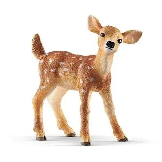 schleich Spielfigur WILD LIFE 14820, ab 3 Jahre, Weißwedelkalb, 5,2 x 5,3 cm