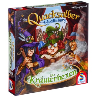 Schmidt Spiele 49358 Die Quacksalber von Quedlinburg Die Kräuterhexen, Erweiterung zum Kennerspiel das Jahres 2018, bunt
