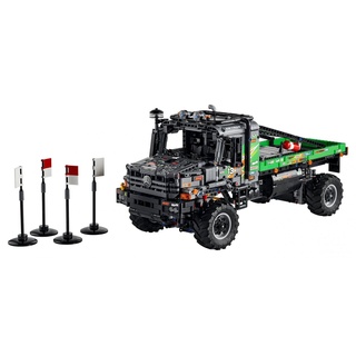 LEGO® Spielbausteine LEGO® Technic 42129 4x4 Mercedes-Benz Zetros Offroad-Truck, (Set, 2110 St) bunt