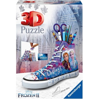 Ravensburger 3D-Puzzle Disney Frozen II, Sneaker, 108 Puzzleteile, Made in Europe, FSC® - schützt Wald - weltweit bunt