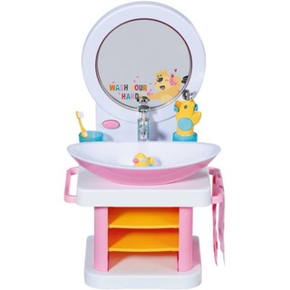 Zapf Creation® Puppenmöbel BABY born Bath Waschbecken, Spiegel mit Licht und Sound, für 36 cm und 43 cm Puppen weiß