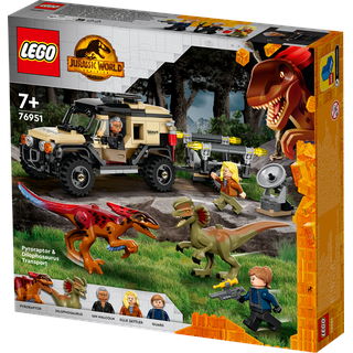 LEGO Pyroraptor & Dilophosaurus Transport (76951, LEGO Jurassic World, LEGO Seltene Sets)