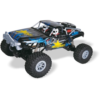 Amewi Double Bridge Brushed 1:10 RC Modellauto Elektro Crawler Allradantrieb (4WD) RtR 2,4GHz inkl., Schwarz