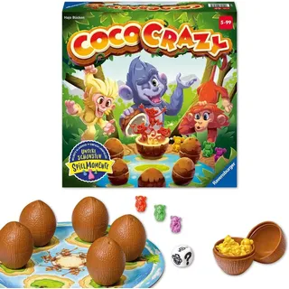 Ravensburger Spiel Merkspiel Coco Crazy Mitbringspiele bunt