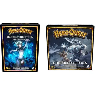 Avalon Hill HeroQuest Die Geisterkönigin Abenteuerpack, HeroQuest Basisspiel erforderlich HeroQuest Der eisige Schrecken Abenteuerpack, ab 14 Jahren, HeroQuest Basisspiel erforderlich