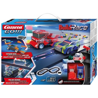 Carrera® Autorennbahn Carrera GO!!! Build 'n Race - Racing Set 3.6