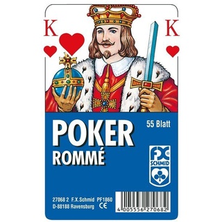 Poker / Rommé  Französisches Bild (Spielkarten)