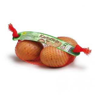 Erzi® Spiellebensmittel Kartoffeln im Netz, Kaufladen, (Set, 3-tlg., 1), Made in Germany braun