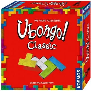 Kosmos Spiel, Familienspiel Ubongo! Classic 2022, Made in Germany bunt