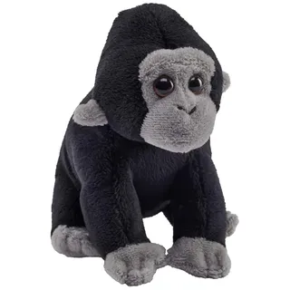Wild Republic Pocketkins Eco Gorilla, Plüschtier, 12 cm, Plüschspielzeug, Hergestellt aus recycelten Materialien, Umweltfreundlich