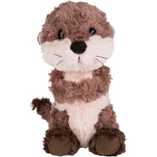 Nici Kuscheltier Otter Oda, 25 cm, schlenkernd, enthält recyceltes Material (Global Recycled Standard) grau