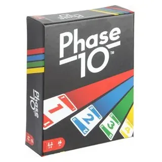 Phase 10 Kartenspiel von Mattel, ab 7 Jahre, 2-6 Spieler