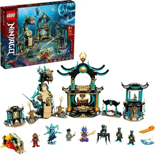 LEGO 71755 NINJAGO Tempel des unendlichen Ozeans Unterwasser Set Spielzeug für Jungen und Mädchen ab 9 Jahre mit Figuren - Beige