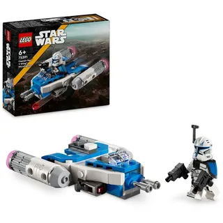 LEGO Star Wars Captain Rex Y-Wing Microfighter, baubares Spielzeug-Sternenschiff aus LEGO Steinen zum Sammeln, Geschenkidee für Jungen und Mädche...