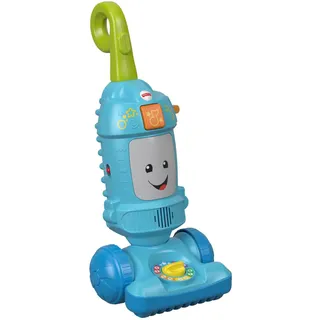 Fisher-Price Laugh & Learn Light-Up Learning Vacuum, Baby and Toddler Push Toy, Multicolour, Ages 12-36 Months FNR97