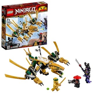 LEGO 70666 NINJAGO Goldener Drache mit Actionfiguren