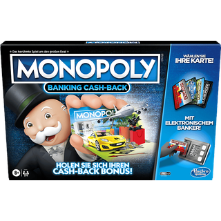 HASBRO GAMING Monopoly Banking Cash-Back Brettspiel Mehrfarbig