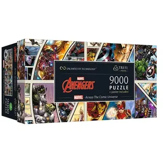 Trefl - Marvel - Across The Comic Universe, 9000 Teile Puzzle