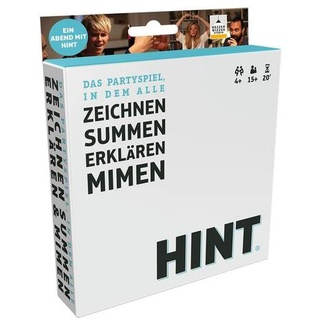 HINT Pocket, Kartenspiel, ab 4 Spieler, ab 15 Jahren (DE-Ausgabe)