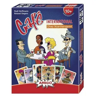 AMIGO Spiel, Familienspiel 01920 - Cafe International, Kartenspiel, 2-5 Spieler, ab..., Familienspiel bunt