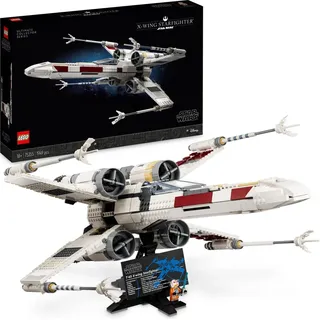 LEGO 75355 X-Wing Starfighter Set, Modellbausatz der Ultimate Collector Series für Erwachsene mit Luke Skywalker-Minifigur und R2-D2 Droidenfigur,...