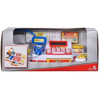 SIMBA Spielkasse Spielzeug Spielwelt Shopping Supermarktkasse mit Scanner 104525700