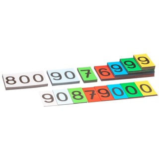 Wissner® aktiv lernen Lernspielzeug »Stellenwertkarten magnetisch (70 Stück)«