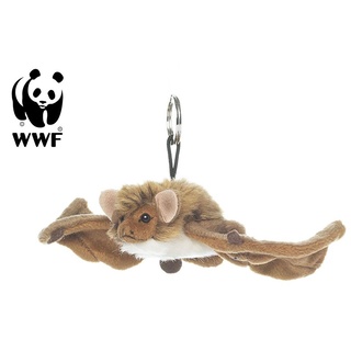 WWF Plüschtier Fledermaus (23cm) lebensecht Kuscheltier Stofftier Bat zum aufhängen