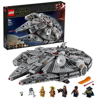 LEGO Star Wars 75257 Millenium Falcon, Raumschiff Set mit Minifiguren