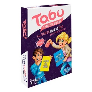 Hasbro Tabu-Familien Edition Kartenspiel