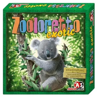 ABACUSSPIELE Spiel, Familienspiel ACUD0130 - Zooloretto: Exotic, für 2 bis 5 Spieler, ab 8 Jahren, Familienspiel bunt