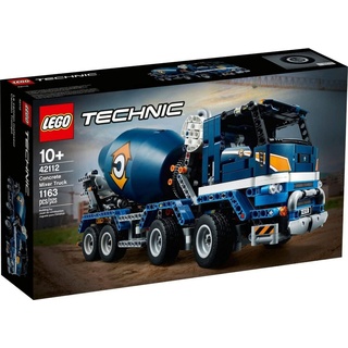 LEGO® Konstruktionsspielsteine LEGO Technic Betonmischer LKW Baufahrzeug, (1163 St)