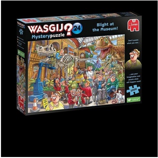 Jumbo Spiele Puzzle Wasgij Mystery 24 - Blight at the Museum! - 1000 Teile, 1000 Puzzleteile