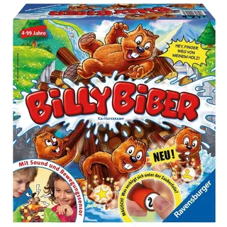 Ravensburger Spiel Billy Biber, Made in Germany, FSC® - schützt Wald - weltweit bunt