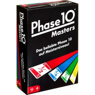 Mattel GmbH Spiel Phase 10 Masters Kartenspiel