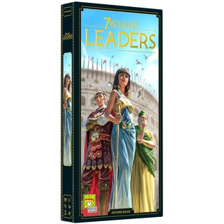Repos Production , 7 Wonders 2nd Edition: Leaders Expansion , Board Game , Ages 10+ , 3 to 7 Players , 30 Minutes Playing Time